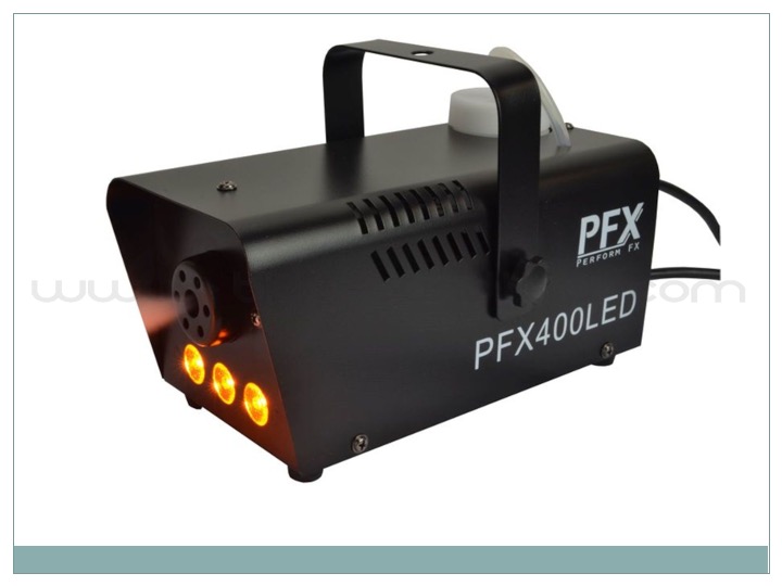 PFX400LED MACCHINA DEL FUMO 400W CON LED