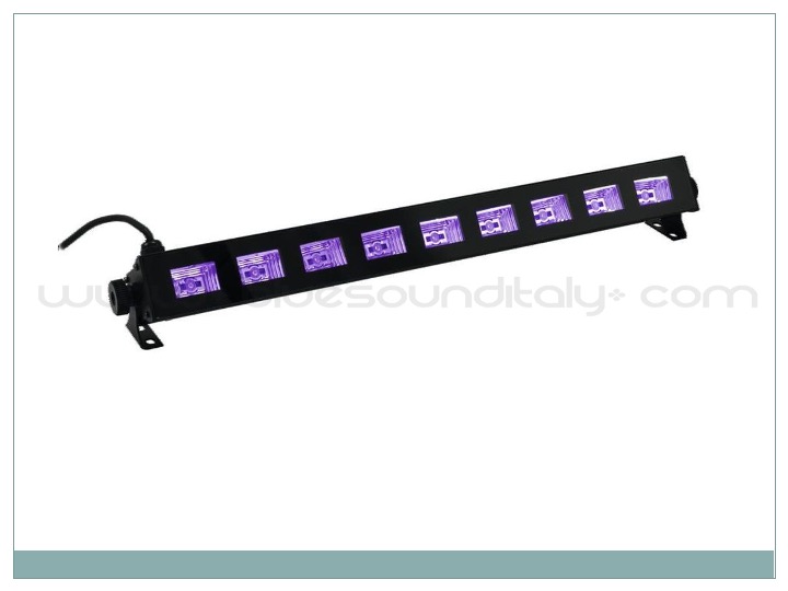 ATOMIC4DJ BARRA LED UV 9X3 WATT