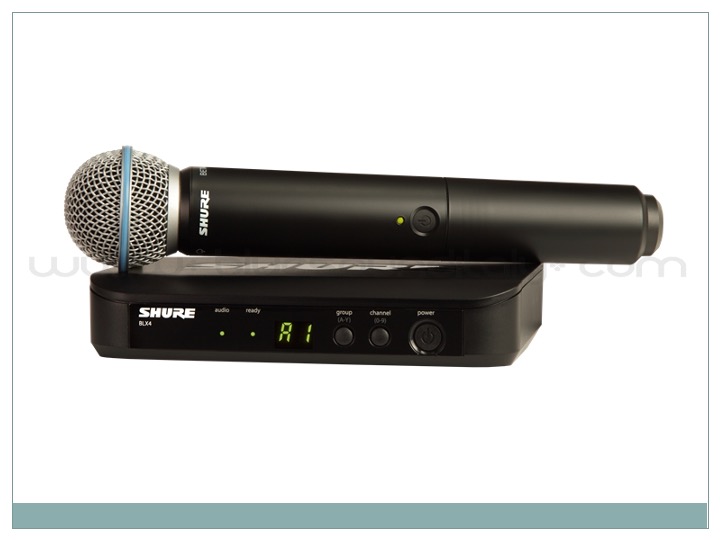 SHURE BLX24E / BETA 58